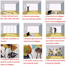 Load image into Gallery viewer, Retro Graffiti Non-Woven Mural/Wallpaper
