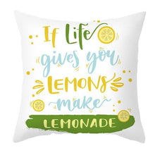 Load image into Gallery viewer, Summer and Fresh Yellow Lemon Pillows
