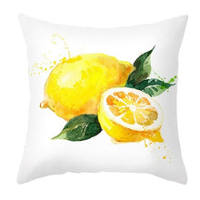 Load image into Gallery viewer, Summer and Fresh Yellow Lemon Pillows
