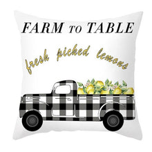 Load image into Gallery viewer, Summer and Fresh Yellow Lemon Pillows
