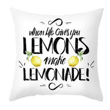 Load image into Gallery viewer, Summer and Fresh Yellow Lemon Pillows
