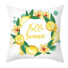 Load image into Gallery viewer, Summer and Fresh Yellow Lemon Pillows
