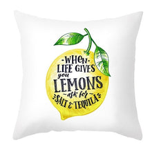 Load image into Gallery viewer, Summer and Fresh Yellow Lemon Pillows
