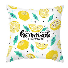 Load image into Gallery viewer, Summer and Fresh Yellow Lemon Pillows
