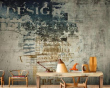 Load image into Gallery viewer, Retro Graffiti Non-Woven Mural/Wallpaper
